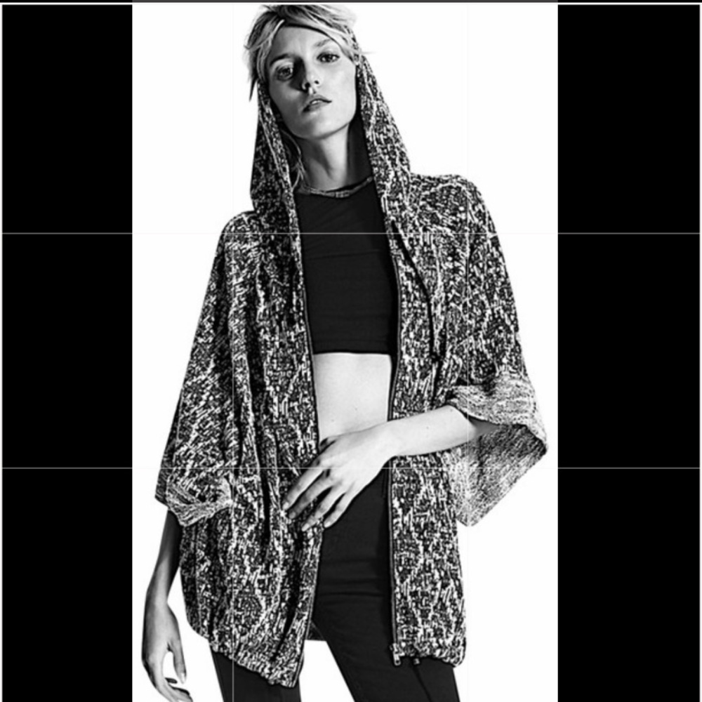 Free people over size hoodies